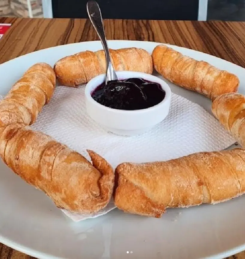 Tequeños caseros con mermelada